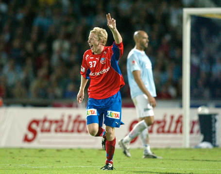 Nyförvärvet Gustaf Andersson, Helsingborg jublar