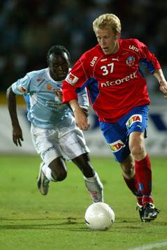 Nyförvärvet Gustaf Andersson, Helsingborg springer ifrån