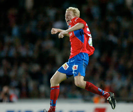 Gustaf Andersson, Helsingborg, jubel, målskytt,