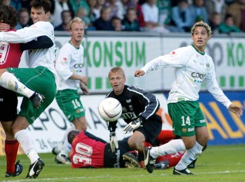 Johan Andersson, Mikael Andersson och Pablo Pinones-Arce,