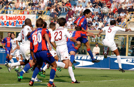 Fotboll. Italiensk, Serie A, Bologna - Roma