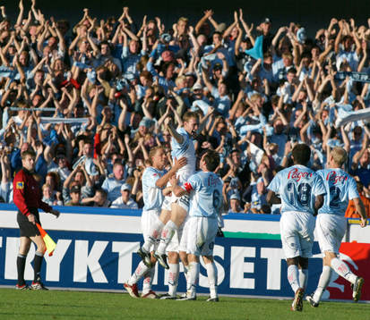 Niklas Skoog, bäst i Malmö, hyllas