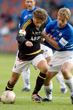 Daniel Hoch, AIK och Tommy Jönsson, Halmstad