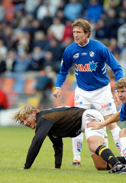 Daniel Tjernström, AIK och Mikael Nilsson, Halmstad
