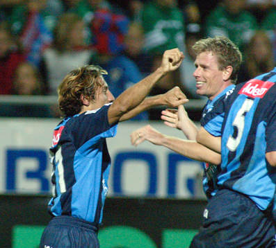 Louay Chanko, Djurgården har gjort 1-3. Jubel