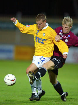 Jimmi Olsson, IFK Malmö och Jonas Eberhardson, Västerås