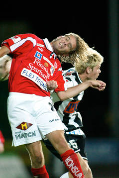 Matchvinnaren Lasse Johansson, Kalmar når högst