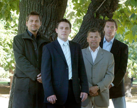 Joakim Geigert, Peter Henriksson, Mats Näslund och Roger