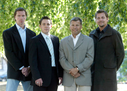 Roger Johansson, Peter Henriksson, Mats Näslund och Joakim