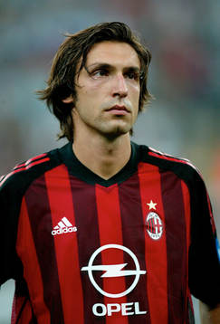 Pirlo, Milan, porträtt