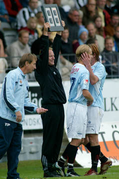 Byte, Markus Rosenberg avlöser Andreas Yngvesson