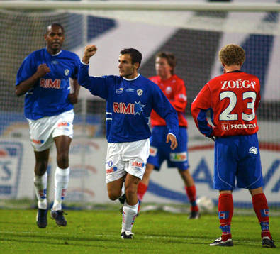Sharbel Touma räddade en poäng till Halmstad genom