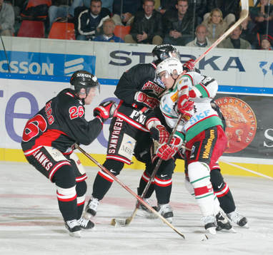 Mikael Wahlberg, Malmö och Peter Ström, Frölunda