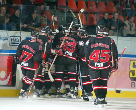 Ishockey, Elitserien, Malmö, jubel