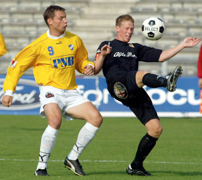 Jörgen Svensson, IFK Malmö och Joakim Hagernäs, Café