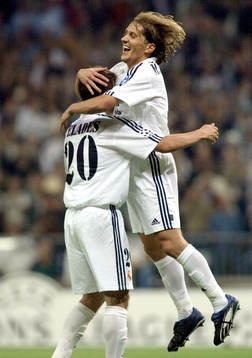 Michel Salgado, Real Madrid jublar