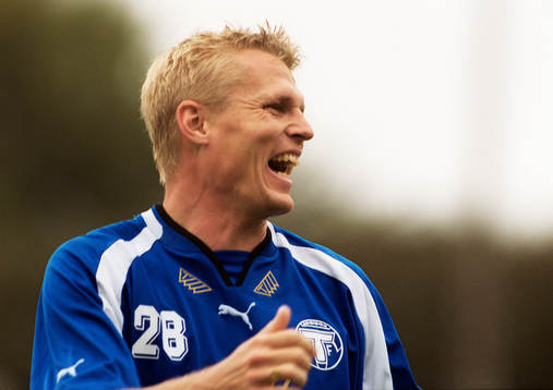 Äntligen något att glädjas åt för Mats Lilienberg och