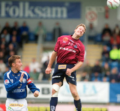 Jonas Nilsson, Trelleborg och Daniel Bernhardsson, Gefle