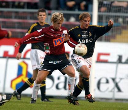Jesper Ljung, Landskrona och Daniel Tjernström, AIK
