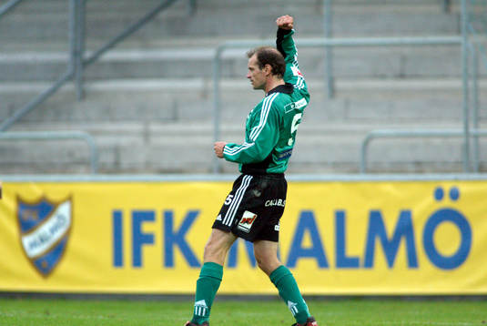 Hjälten Peter Berggren jublar