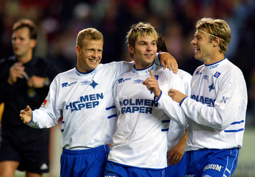 Kristian Bergström, Nick Bosevski och Antti Sumiala,