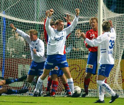 Patrik Jönsson och Fredrik Bild, Norrköping jublar, jubel