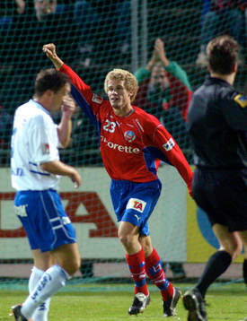 Christoffer Andersson, Helsingborg, jubel
