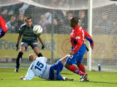 Patrik Kieback, Norrköping och Alvaro Santos, HIF
