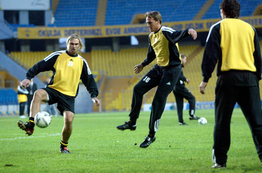 Andreas Andersson tränar