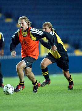 Andreas Andersson tränar