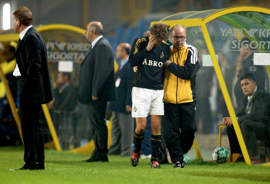 Daniel Hoch, AIK fick hjärnskakning