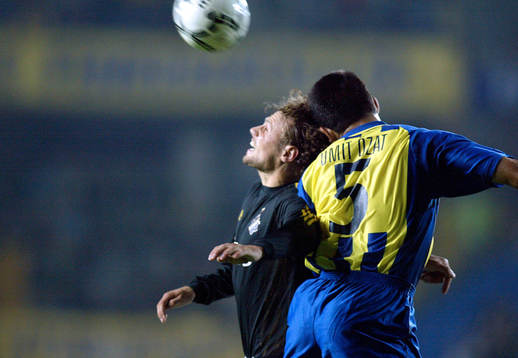 Daniel Hoch, AIK fick hjärnskakning