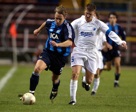 Andreas Johansson, Djurgården och Peter Nielsen, Köpenhamn