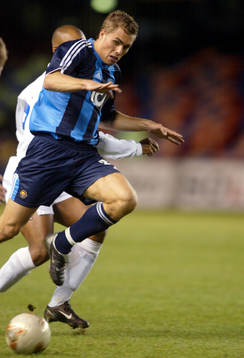 Johan Elmander, Djurgården på språng