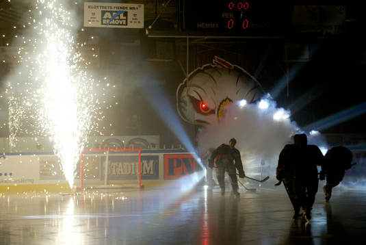 Ishockey, elitserien, Malmö , Redhawks, entré