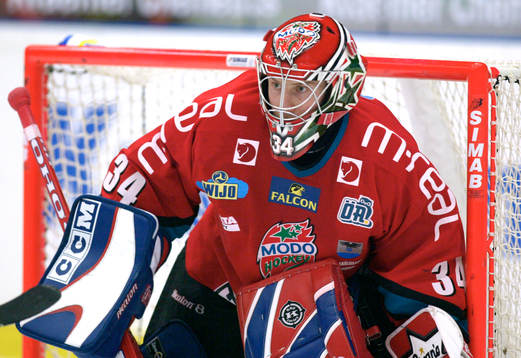 Juuso Riksman, Modo, målvakt, höll nollan