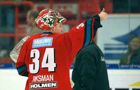 Juuso Riksman, Modo, målvakt, höll nollan