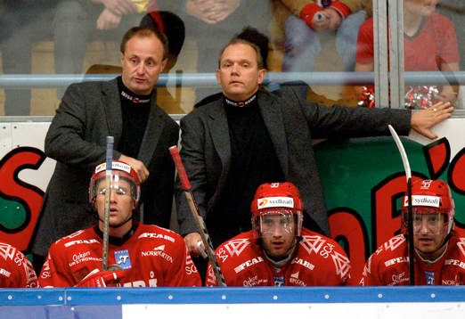 Succetränarparet Anders Eldebrink och Kent "Lillkenta"