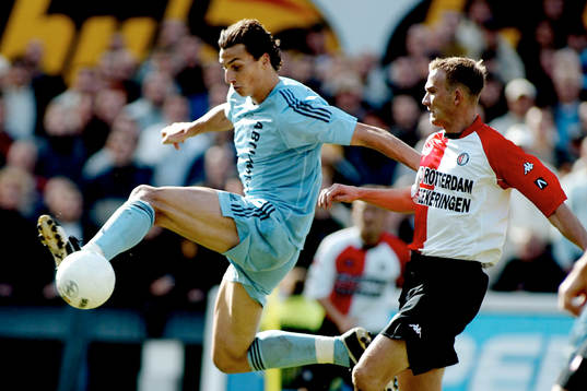 Zlatan Ibrahimovic, Ajax och Ferry de Haan, Feyenoord