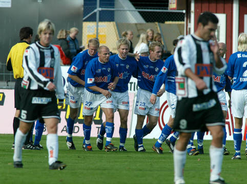 Halmstad, genom Magnus Andersson har kvitterat till 1-1