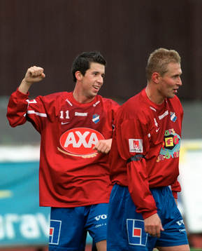 Dennis Velic jublar, jubel