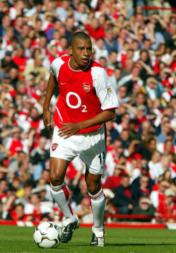 Fotboll, Engelsk, Premier League, Gilberto, Arsenal