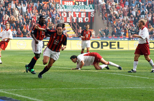 Inzaghi, Milan, jubel