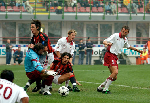 Bucci, målvakt, Torino och Inzaghi, Milan