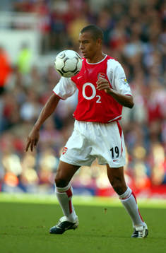 Fotboll, Engelsk, Premier League, Gilberto, Arsenal