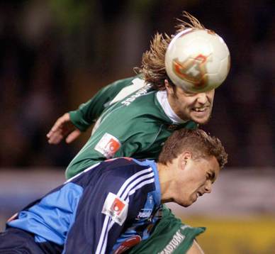 Johan Elmander, Djurgården och Max von Schlebrügge,