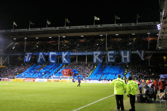 Supporter, läktare, Djurgården