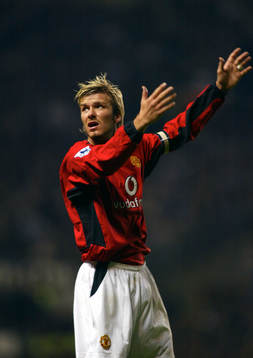 Fotboll, Engelsk, Premier League, David Beckham, Manchester