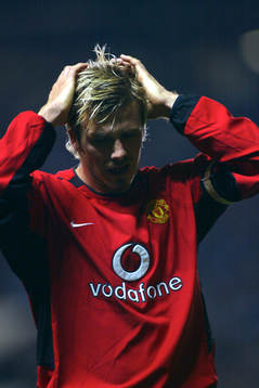 Fotboll, Engelsk, Premier League, David Beckham, Manchester