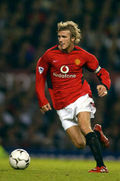 Fotboll, Engelsk, Premier League, David Beckham, Manchester